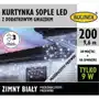 Kurtyna LED Bulinex 200L 9,6 m sople z dodatkowym gniazdem barwa zimna biała Sklep on-line