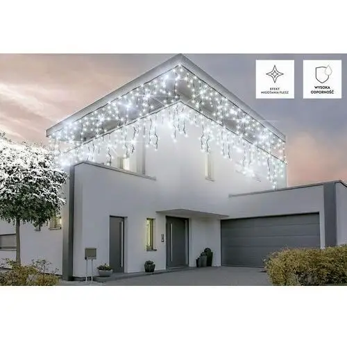 Bulinex Kurtyna sople flesh biały zimny 100 led 4,8 m 25-332