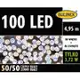 Lampki 100 LED Bulinex 4,95 m barwa ciepła/zimna biała mix Sklep on-line