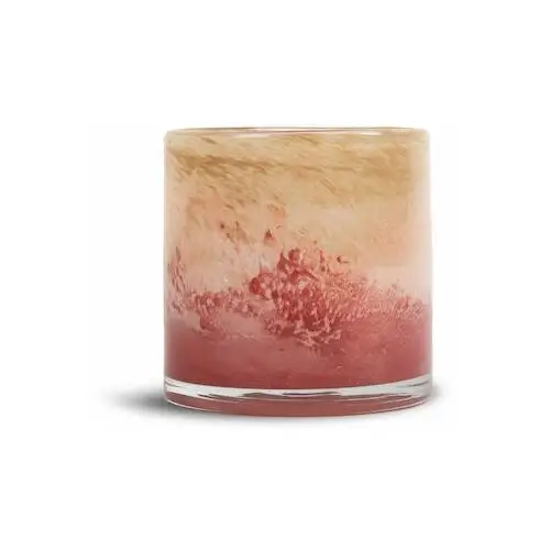 świecznik calore xs Ø10 cm róż-beż-bordeaux Byon