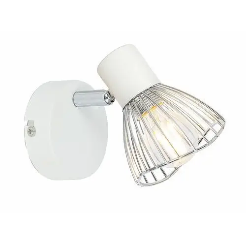 Candellux lighting sp. z o.o. Kinkiet fly 9161959 2xe27 biały/chrom