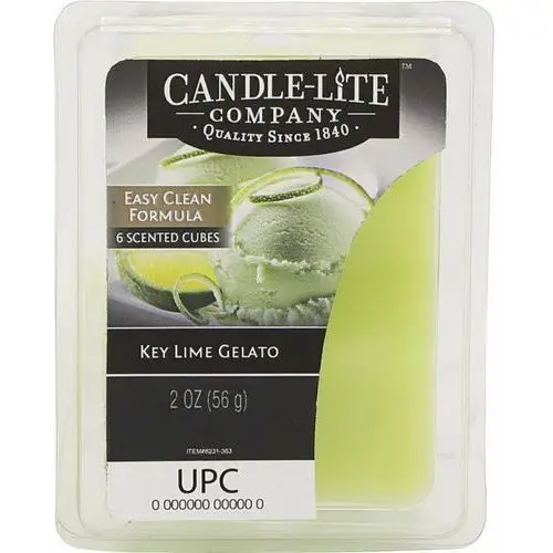 Candle-lite company Candle-lite everyday collection intensywny zapachowy wosk w kostkach 2 oz 56 g - key lime gelato