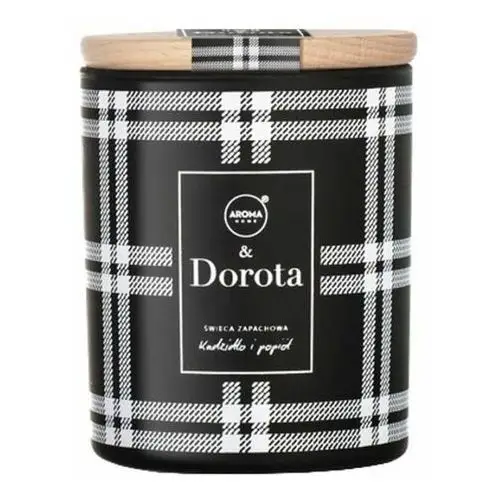 Aroma home & Dorota, świeca zapachowa, Kadzidło i popiół