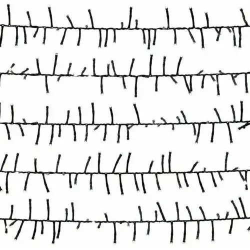 Lampki choinkowe 1000 led zimny biały Castorama