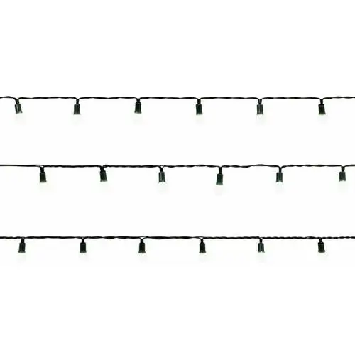Lampki zewnętrzne kulki 120 LED barwa zimna biała