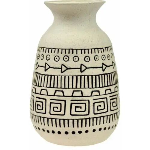 Wazon ceramiczny 21,5 cm beżowy