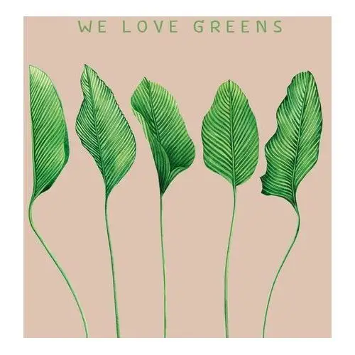 Serwetki Stołowe Bambusowe We Love Greens 20 Szt - Chic