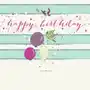 Karnet urodzinowy swarovski, balony Clear creations Sklep on-line