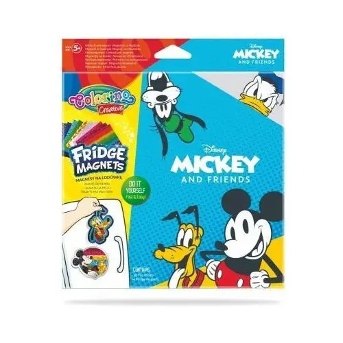 Magnes na lodówkę mix 6 wzorów disney kids creative, patio Colorino 3