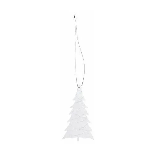 Cooee Design Cooee ozdoby świąteczne ze stali nierdzewnej, 4 sztuki Drzewo