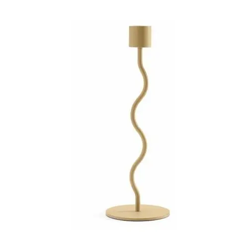 Cooee Design Świecznik Curved 23 cm Peanut