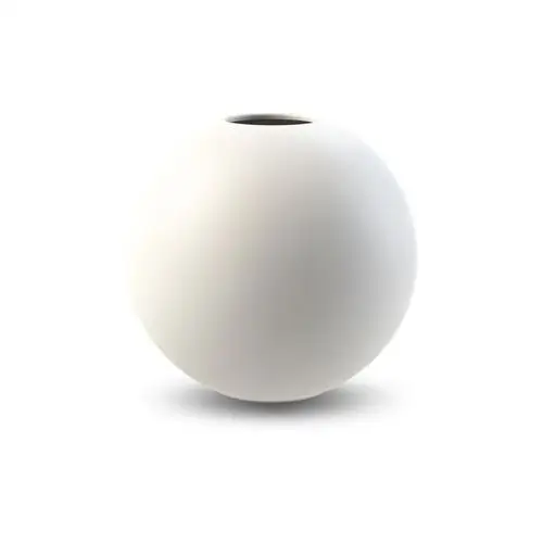 Cooee design wazon ball, biały 10 cm
