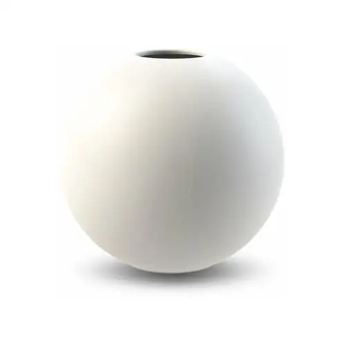 Cooee Design Wazon Ball, biały 20 cm