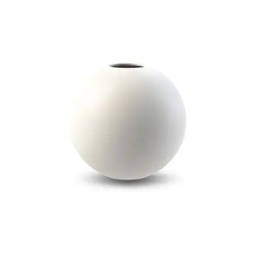 Cooee design wazon ball, biały 8 cm