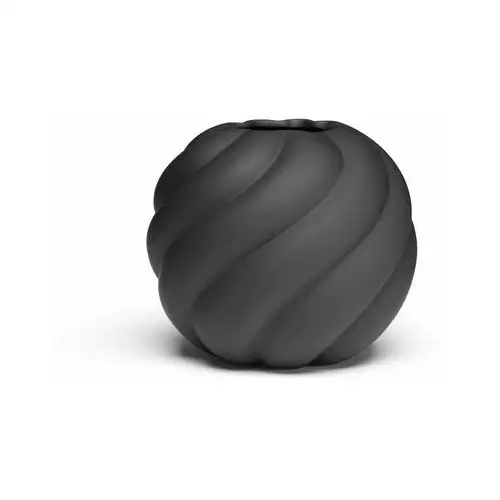 Cooee design wazon twist ball 12 cm black