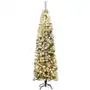 Choinka świąteczna smukła z lampkami led 225 cm Costway Sklep on-line