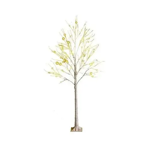 Drzewko lampka 120 cm imitacja brzozy ze światełkami LED