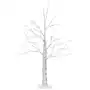 Drzewko lampka 60 cm imitacja brzozy ze światełkami led Costway Sklep on-line