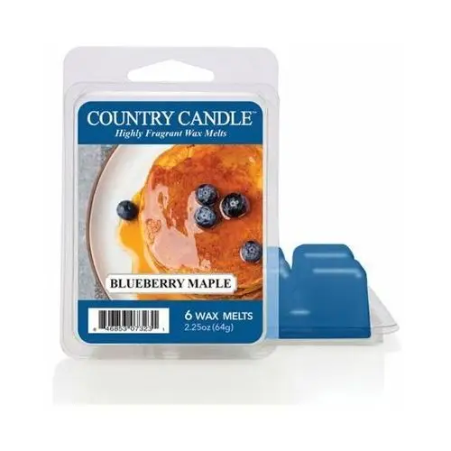 Blueberry Maple - Country Candle - wosk zapachowy 64 gram