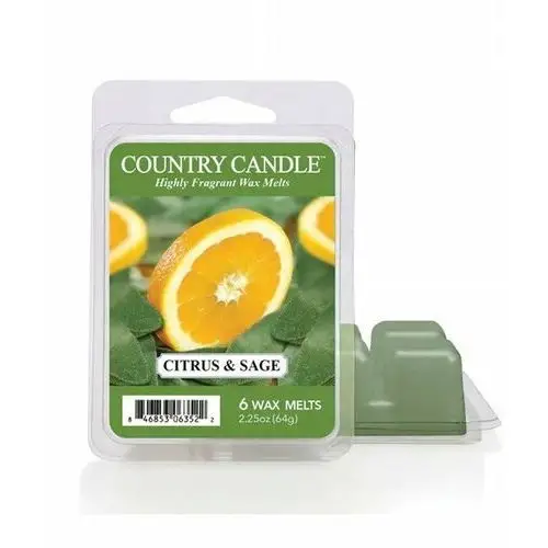 Country candle Citrus & sage wosk zapachowy