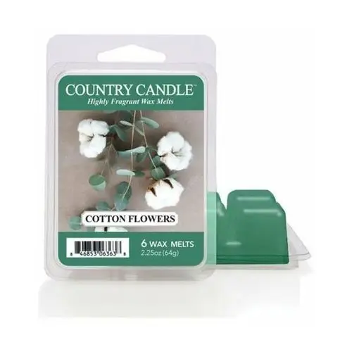 Country candle Cotton flowers - wosk zapachowy 64 gram