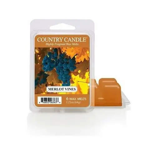 Merlot Vines - Country Candle - wosk zapachowy 64 gram