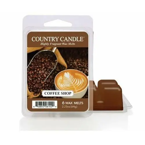 Country candle Wax wosk zapachowy coffee shop 64g
