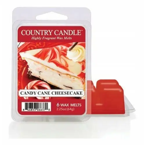 Country Candle Wax Wosk Zapachowy 'Potpourri' Candy Cane Cheesecake 64G
