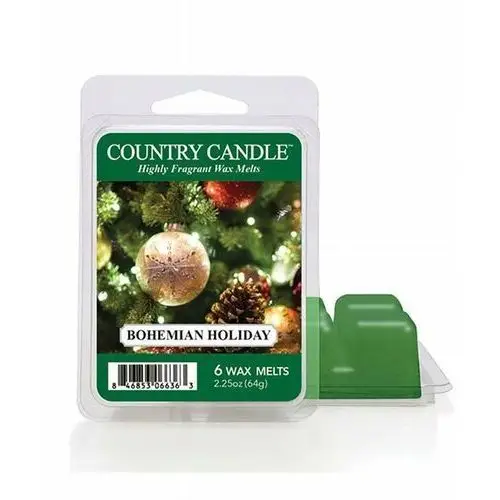 Wosk zapachowy COUNTRY CANDLE Bohemian Holiday 'potpourri', 64 g