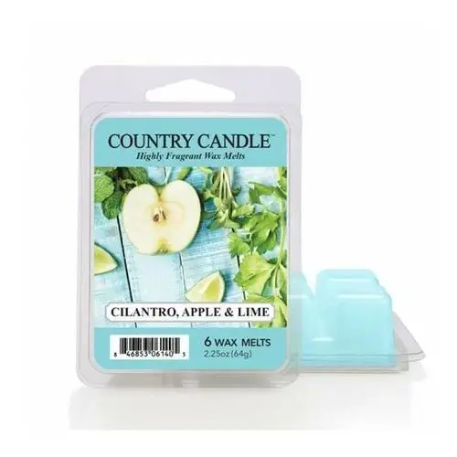 Wosk zapachowy cilantro, apple & lime 'potpourri', 64 g Country candle