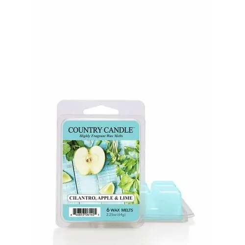 Wosk zapachowy cilantro, apple & lime 'potpourri', 64 g Country candle