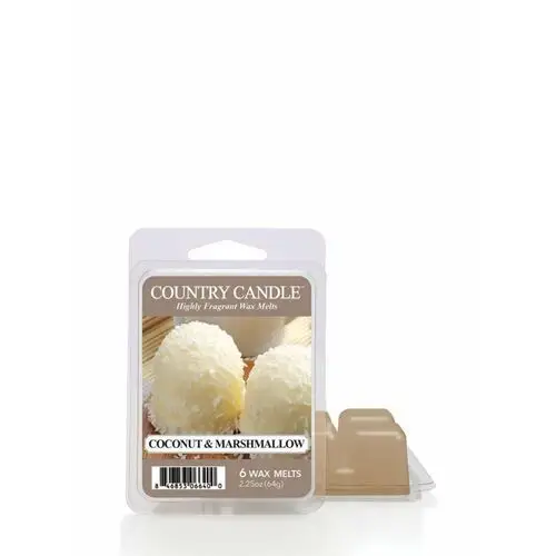 Wosk zapachowy coconut marshmallow 'potpourri', 64 g Country candle