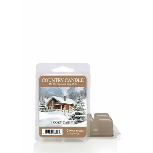 Wosk zapachowy COUNTRY CANDLE Cozy Cabin 'potpourri', 64 g