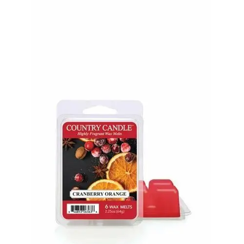 Country candle Wosk zapachowy cranberry orange 'potpourri', 64 g