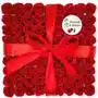 Czerwone Róże Mydlane Kwiaty Flower Box Główka Sztuczne Paczka 81 Sklep on-line