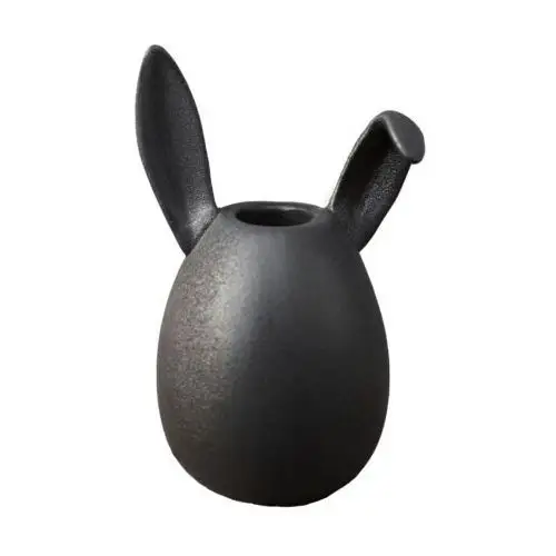 Dbkd świecznik rabbit 13 cm cast iron