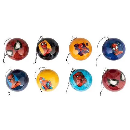 DISNEY Bombki świąteczne, 8 elementów (Spiderman)