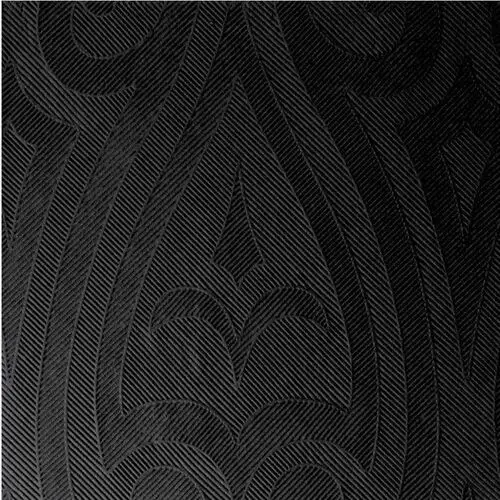 Serwetki elegance® 48 x 48 cm lily czarne (240 szt.) Duni