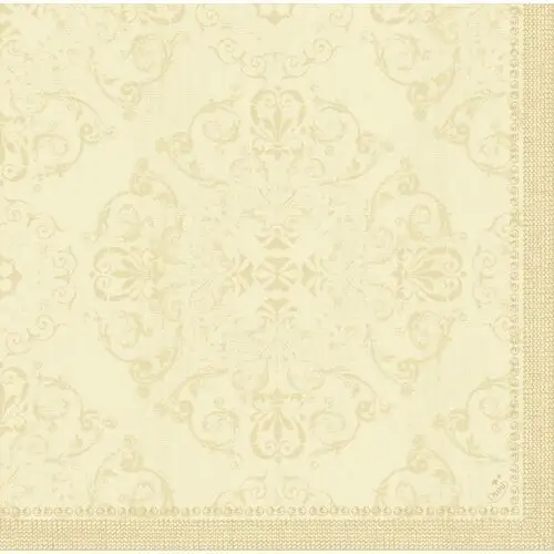 Serwetki DUNILIN® 40 x 40 cm Opulent kremowe (540 szt.)