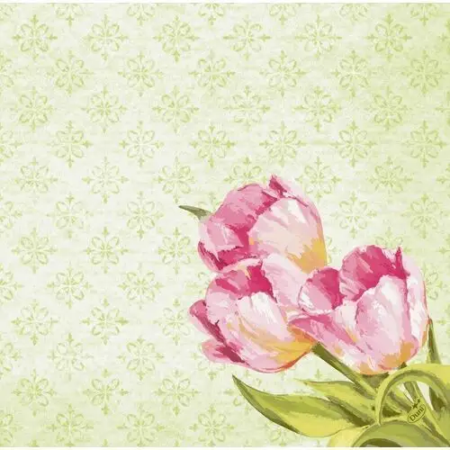 Serwetki DUNISOFT® 40 x 40 cm Love Tulips (360 szt.)