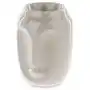 Ceramiczny kominek do wosku i olejków - szara twarz enfre 13,5 cm Duwen Sklep on-line