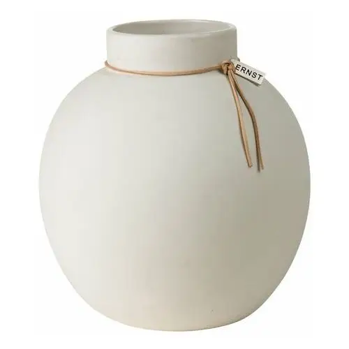 ERNST - Biały wazon ceramiczny L
