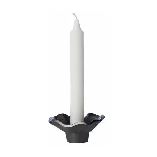 świecznik ernst, czarny, wykonany z aluminium Ø9 cm Ernst