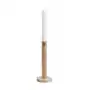 Ernst ernst świecznik z drewna 20 cm naturalny Sklep on-line