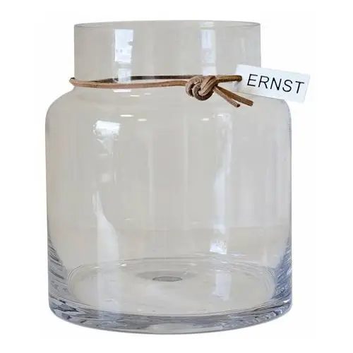 Ernst wazon szklany ernst h18 cm Ø 12,5 cm przezroczysty