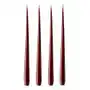 Ester & erik ester & erik świeca 42 cm 4-pack wine red lakierowana Sklep on-line