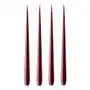 Ester & erik ester & erik świeca 42 cm 4-pack wine red matowy Sklep on-line