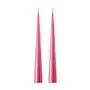 Ester & erik ester & erik świeca stożkowa 37 cm 2-pak lakierowany clear pink 41 Sklep on-line