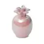 Figurka ceramiczna Simona 1 9x9x14 ananas różowy z perłowym połyskiem 02 Eurofirany, 392065 Sklep on-line