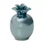 Figurka ceramiczna Simona 2 11x11x16 ananas turkusowa z perłowym połyskiem 01 Eurofirany, 392048 Sklep on-line